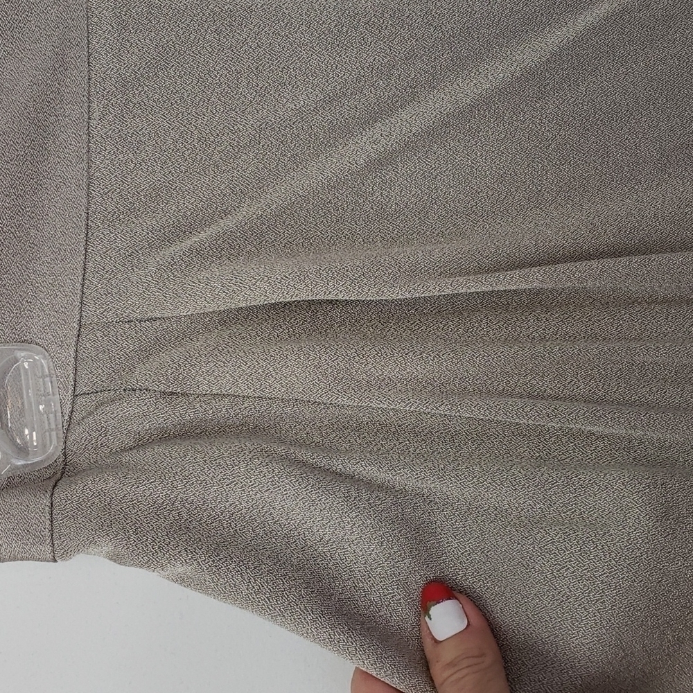 Vintage 90s Jaclyn Smith Signature Satin Dress Party Trousers L NWT Deadstock - Picture 4 of 16